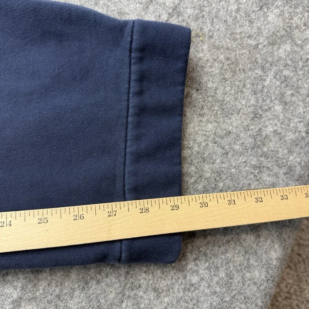 Burberry Archive Crest Logo Sweatpants XL Navy Blue Embroidered Jogger Italy
